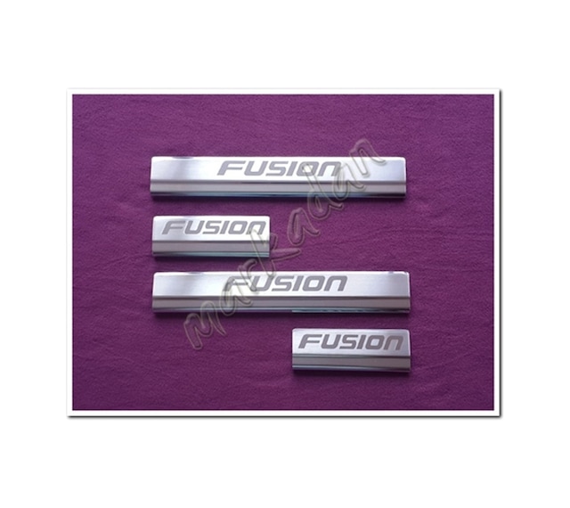 Woc Chrome Ford Fusion Krom Kapı Eşiği 2002-2012 4 Parça Paslanmaz Çelik