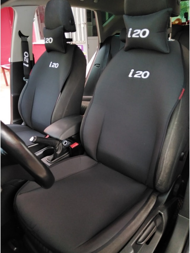 Hyundaı I20 Nakışlı Ön Ikili Oto Koltuk Kılıfı