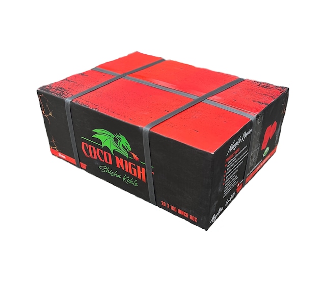 Coco Night Nargile Kömürü 27 MM 20 KG