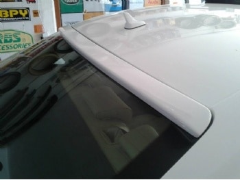 Audi A4 B8 2008-2013 Cam Üstü Spoyler Spoiler Boyasız