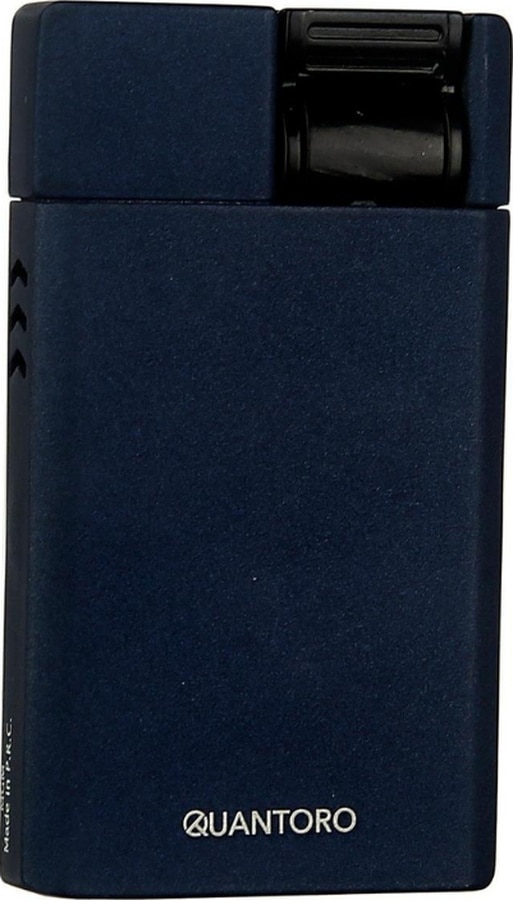 Quantoro Tek Torch Pürmüz Lacivert Metal Puro Çakmağı - Trz1003