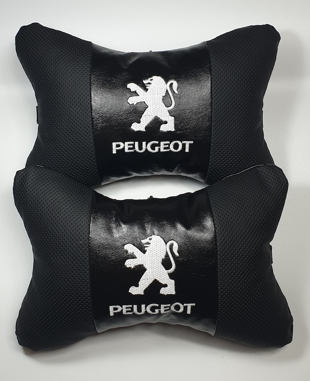 Peugeot Deri Boyun Yastık - Peugeot Papyon Yastık -Lüks Yastık