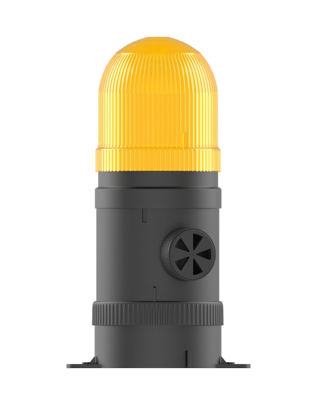 Mesan Ø70 300 Seri Multi Led Buzzer Taban Montaj Turuncu 110-220vac Ms 313.3.110-220vac