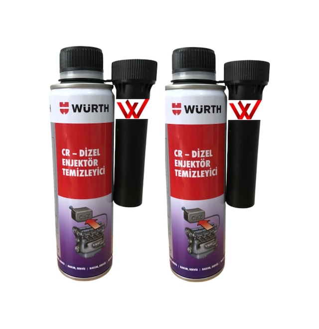 Würth Cr-Dizel Enjektör Temizlik-Performans İyileştirici 2 Adet