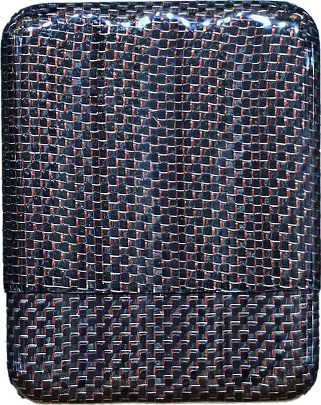 Lubinski Titanium Karbonfiber Toscanello Puro Kılıfı Kırmızı 4lü