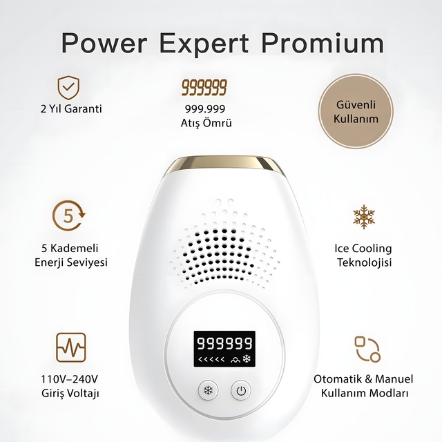 X Pro Kadın Ve Erkekler İçin Ev Tipi Ipl Lazer Epilatör