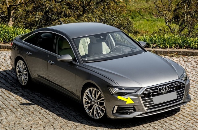 Audi A6 2019-2023 Ön Tampon Çeki Çekme Demiri Kapağı 4K0807241