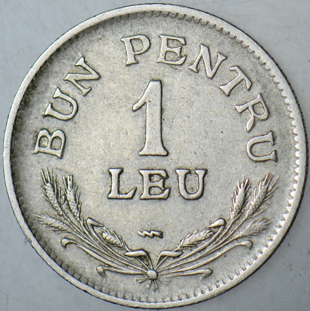 Romanya Krallığı 1 Leu 1924.