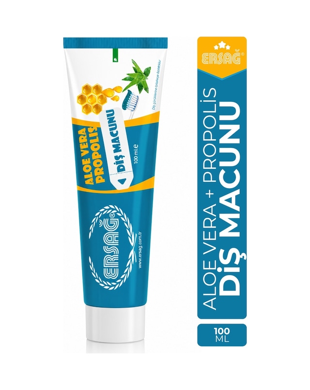 Ersağ Propolis ve Aloe Vera Diş Macunu 100 ML