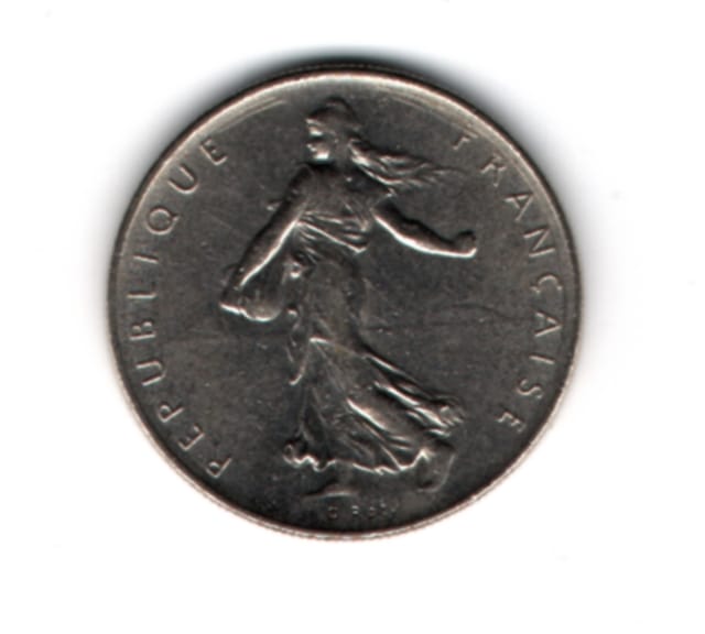 Fransa 1 Frank 1972 Mp2065