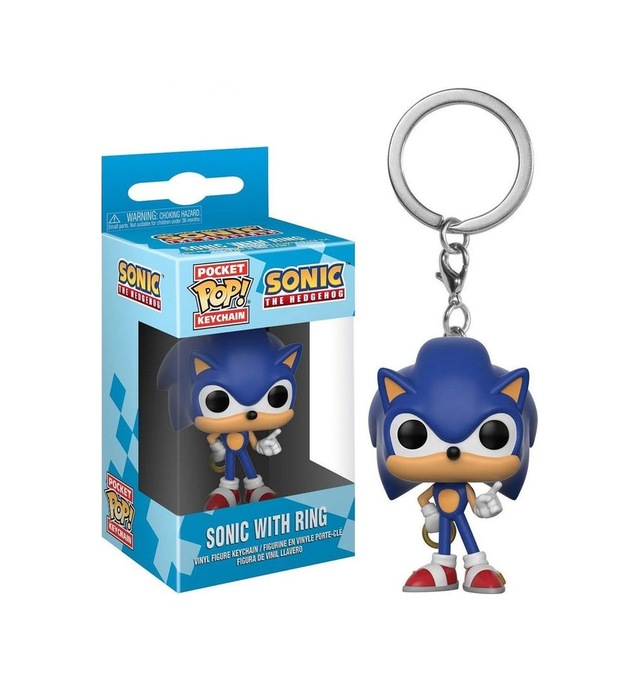 Funko Pop Anahtarlık The Hedgehog - Sonic With Ring