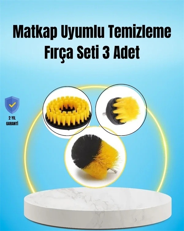 Ers Yağ, Kir Ve Pas Temizliği İçin Güçlü Naylon Kıllı Temizlik Fırçası