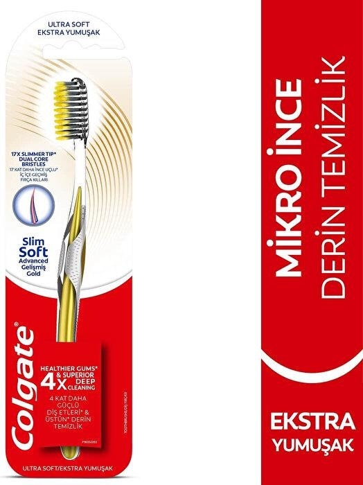 Colgate Slim Soft Advanced Gold Ultra Yumuşak Diş Fırçası