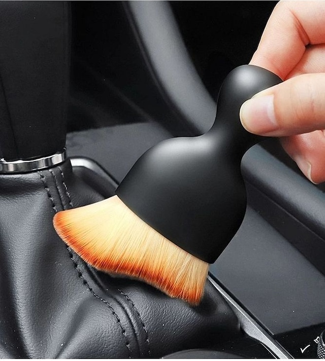 Mini Araç Oto Araba Klima Havalandırma Detaylı Temizlik Fırçası Premium Yumuşak Tüylü