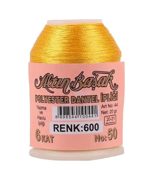 Ers Altınbaşak Oya Ve Dantel İpi 20 Gr - Royaleks - No: 600