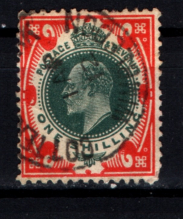 İngiltere 1902 Kral Edward Vıı 1sh Ws2231 Teşhir Ürün
