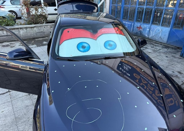 Ön Cam Oto Güneşlik Araba Güneşliği Şimşek Mcqueen 65 135