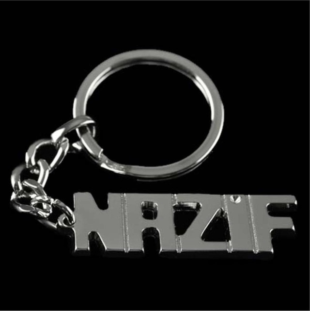 Nazif - 528 - - Spt-gld - İsimli Anahtarlık Çok Renkli
