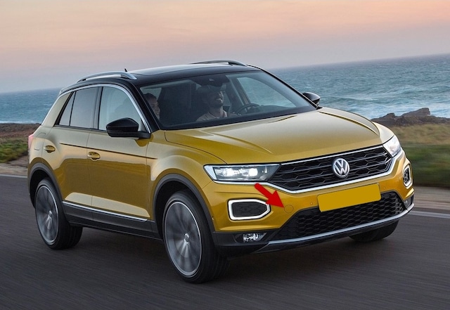 VW T-Roc 2018-2022 Ön Tampon Çeki Çekme Demiri Kapağı 2GA807241