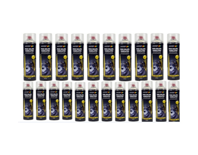 Motip Fren Balata Temizleyici Sprey 500 Ml 24 Adet