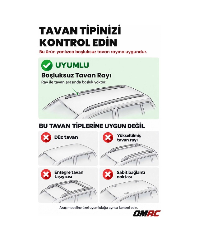 Ssangyong Torres / Kgm Torres 2022-2027 Arası Uyumlu Port Bagaj Taşıyıcı Ara Atkı Alüminyum Siyah 2 Parça