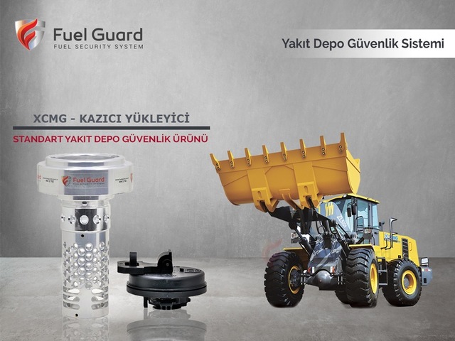 XCMG Kazıcı-Yükleyici Yakıt Depo Koruma Cihazı