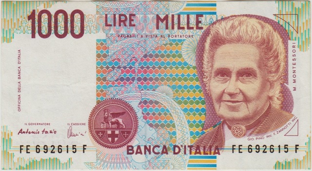 İtalya 1000 Liret 1990 Ççt.