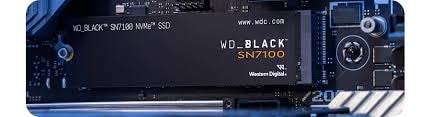 Western Digital WD_Black SN7100 500GB NVMe M.2 2280 Okuma 6800 MB/s Yazma 5800 MB/s