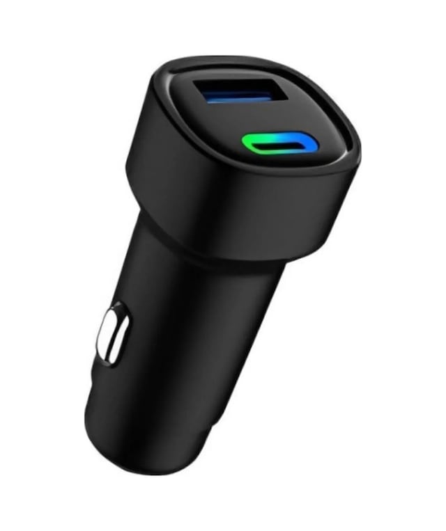 48w Pd Araç İçi Çakmaklık Hızlı Şarj Aleti Type-c Usb Rgb Işık Araç Şarj Başlığı