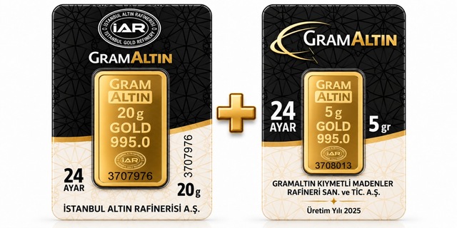 25 Gram 24 Ayar