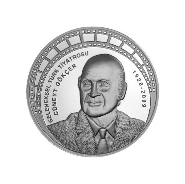 Agakulche Cüneyt Gökçer Gümüş Sikke Coin