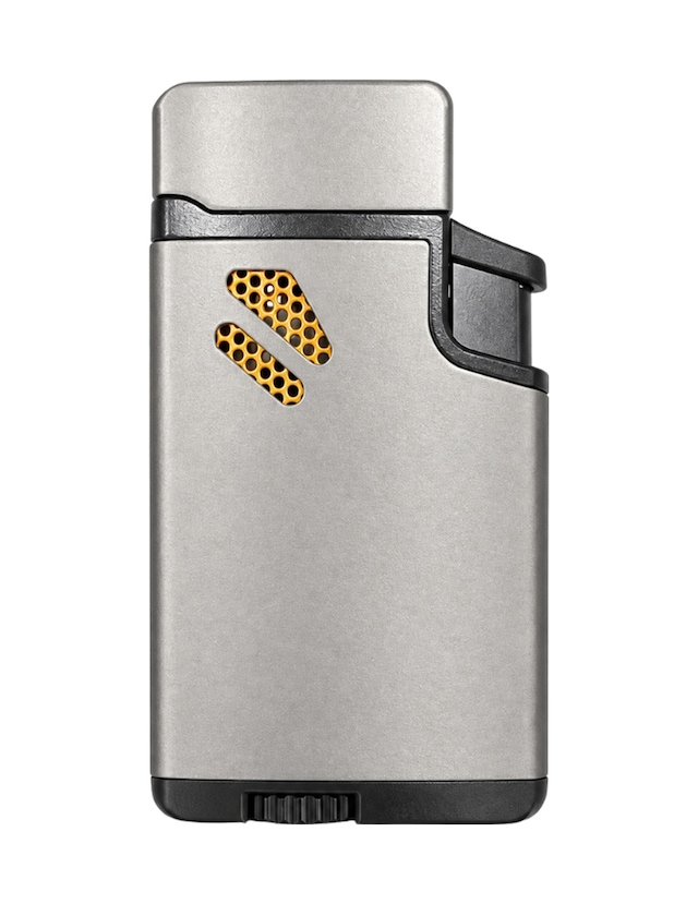 Hunter Çift Torch Pürmüz Gunmetal Puro Çakmağı Ack063
