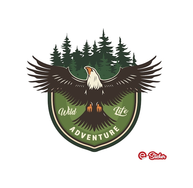 Adventure Camping Off Road Sticker Kartal Eagle Sticker