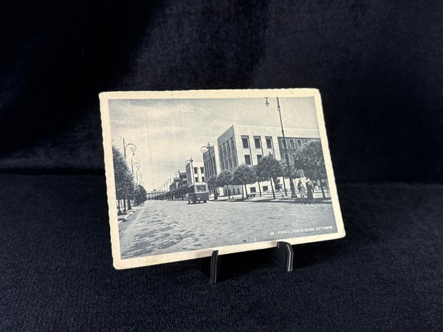 İtalya Us39 Postcard Italy Forli Viale Xxvııı Ottobre 1939 Teşhir Ürün