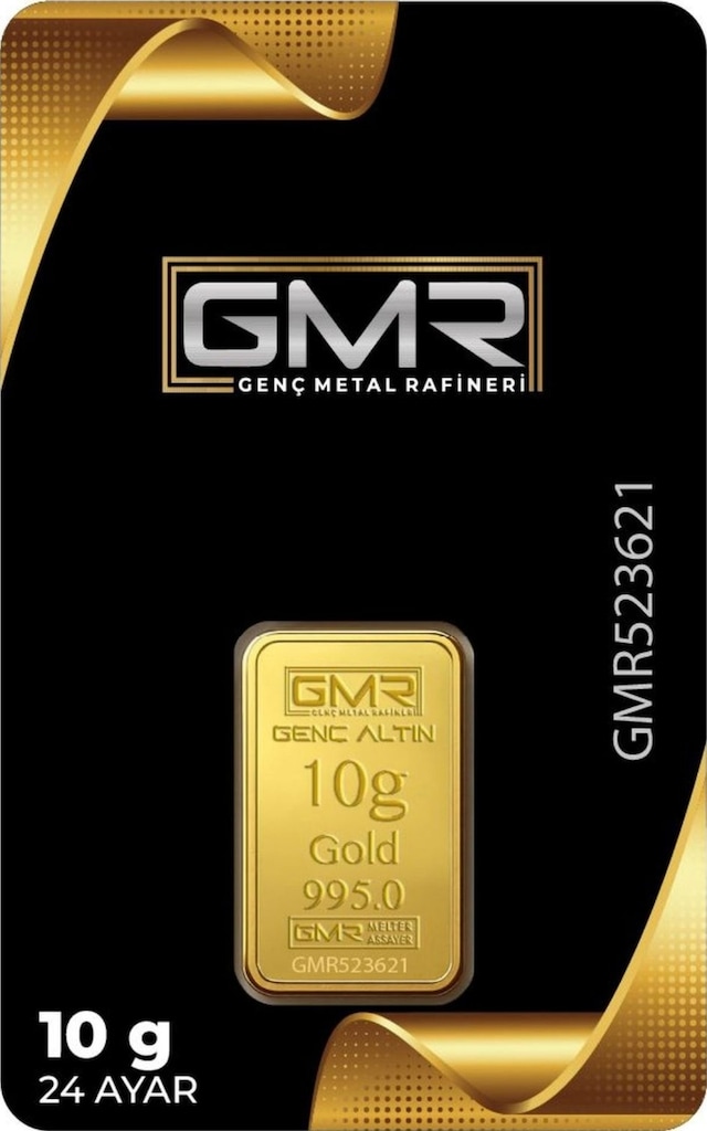 Runogold 24 Ayar Külçe Altın 10 Gram