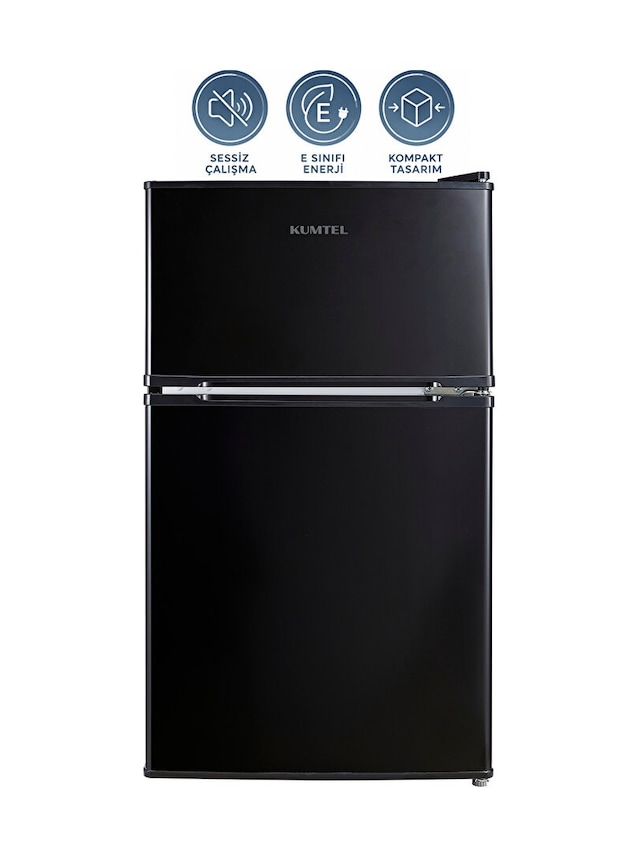 Kumtel HTMF-90EB 87 L Çift Kapılı Mini Buzdolabı