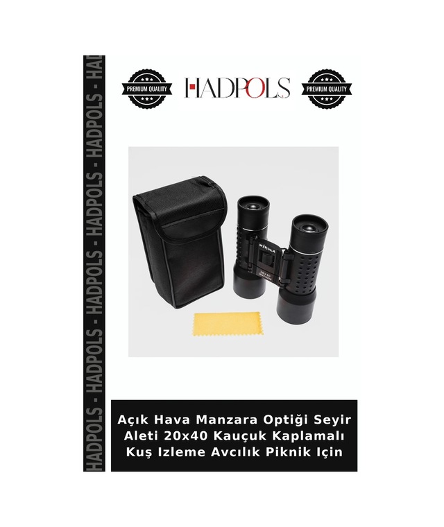 Açık Hava Manzara Optiği Seyir Aleti 20x40 Kauçuk Kaplamalı Kuş Izleme Avcılık Piknik Için