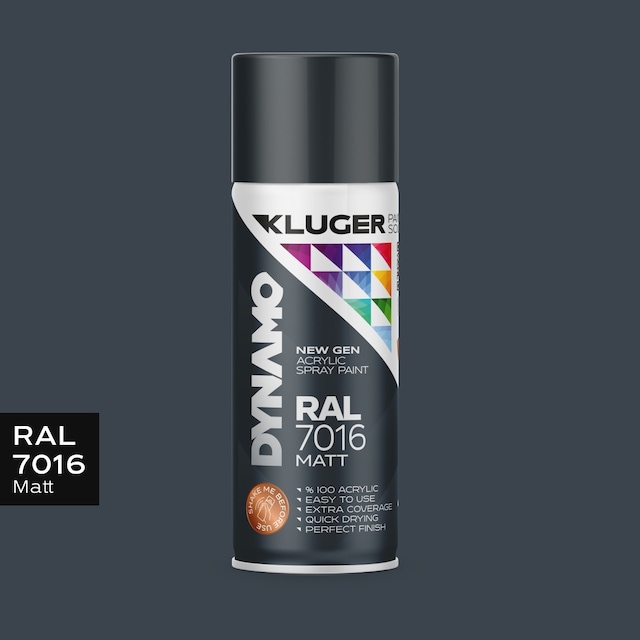 Kluger Mat Antrasit Spey Boya Ral 7016 Mat