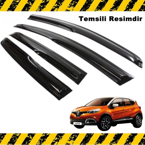 Renault Captur Mügen Cam Rüzgarlığı 2013-2020 Arası 4 Lü N11.35960