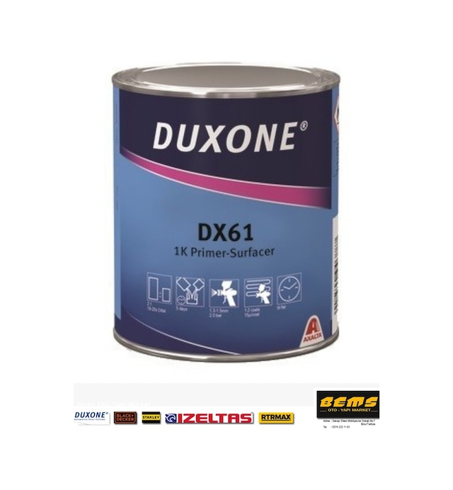 Duxone Dx61 1K Primer Astar 3 Litre