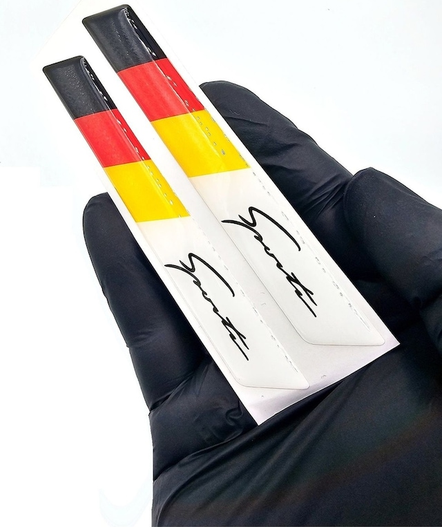 Germany Çamurluk Logosu Uyumlu Damla Sticker - Almanya Sports Sticker Damla