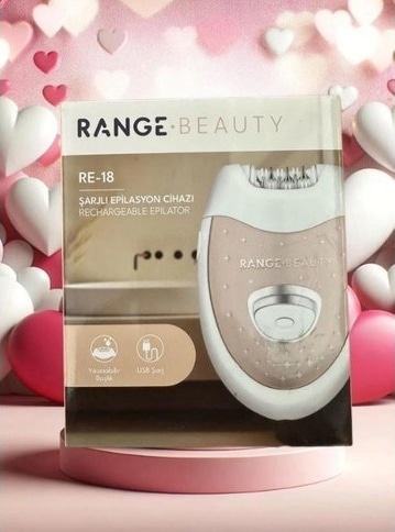 Fakir Range Beauty Re18 Şarjlı Epilasyon Cihazı