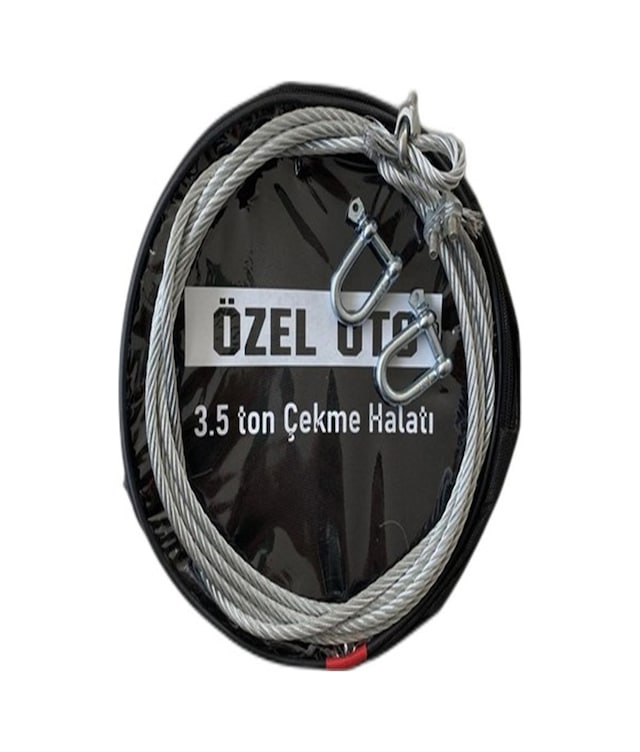 More Home Çeki Halatı Çelik Izoleli Oto Çekme Halatı 3,5 Ton