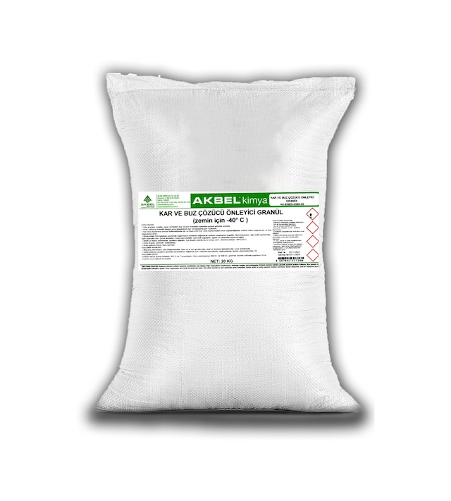 AKBEL KAR VE BUZ ÇÖZÜCÜ ÖNLEYİCİ GRANÜL (ZEMİN İÇİN -40° C)