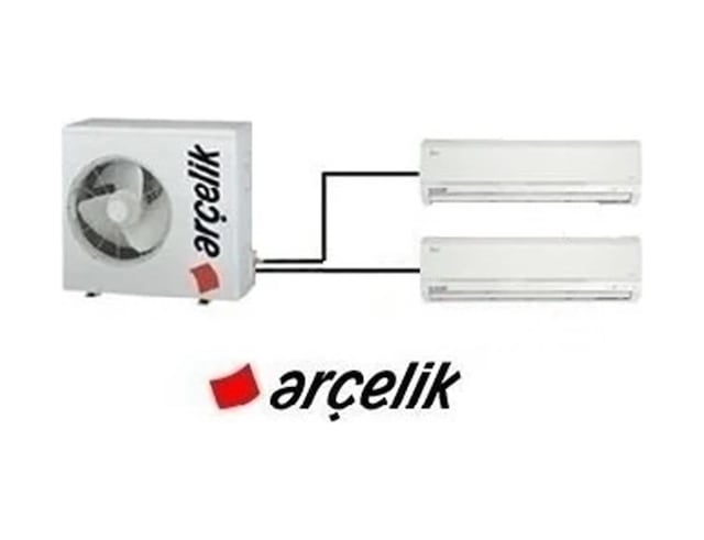 Arçelik ZM18103-918 18000 BTU 1 Dış + 2 İç Ünite (9+18) Duvar Tipi Multi Inverter Klima