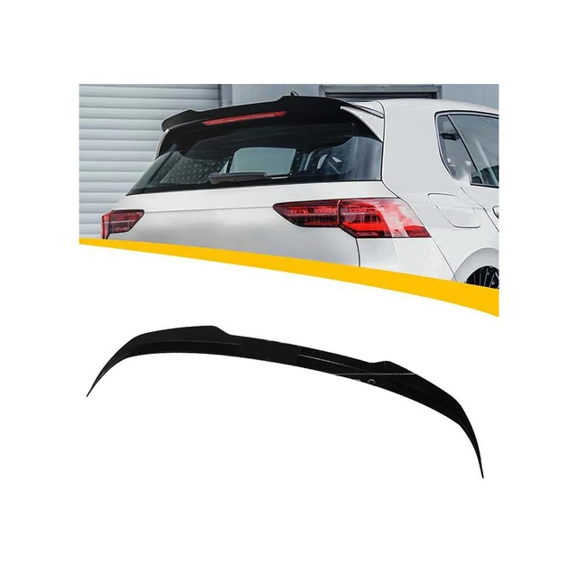 Volkswagen Golf 8 Gtı Spoiler Parlak Siyah Spoyler Plastik İthal Abs Plastik