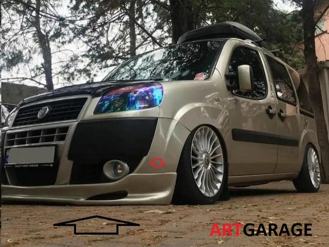 Fiat Doblo 2 Ön Tampon Eki-fiberglass-boyasız