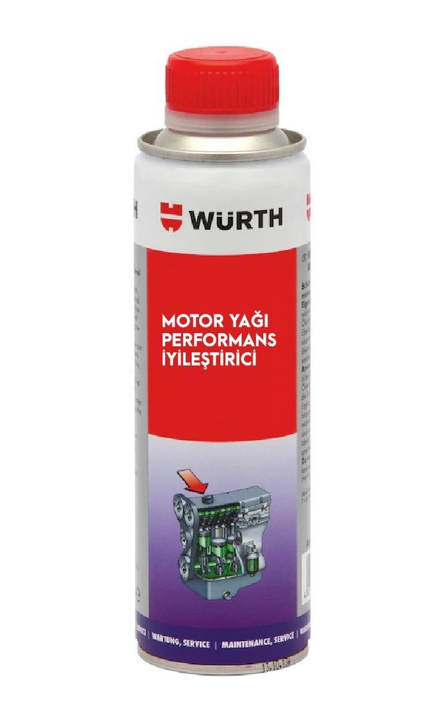 Würth Performans İyileştirici Motor Yağı Katkısı 300 Ml N11.232