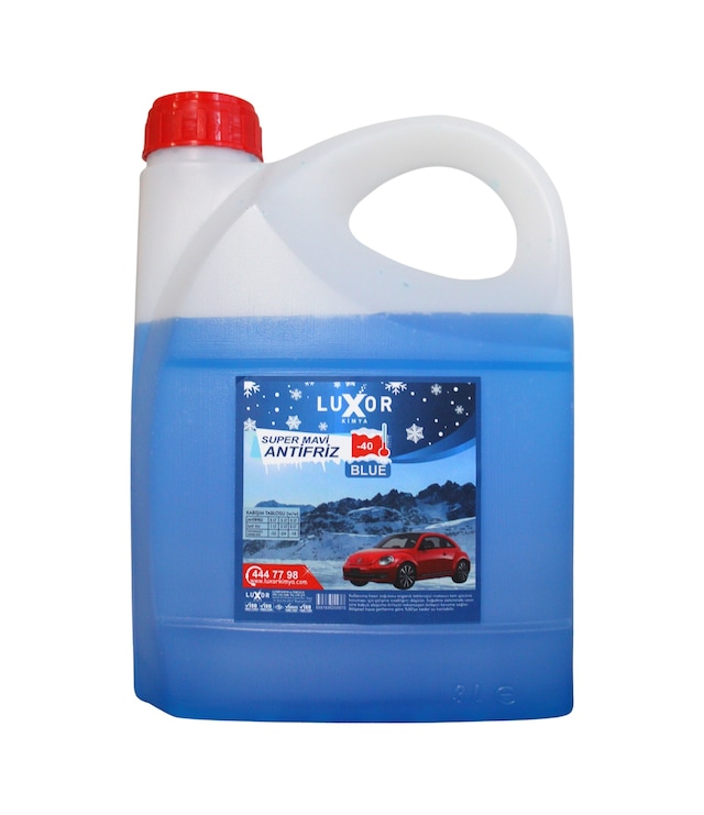 Luxor Kimya 4 Mevsim -40 Derece Mavi Süper Antifiriz 3 L