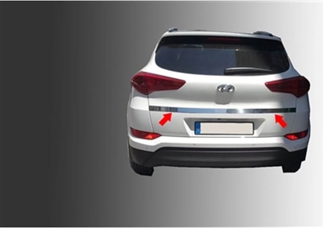 Markadan Hyundai Tucson Krom Bagaj Çıtası 2015-2018 Paslanmaz Çel